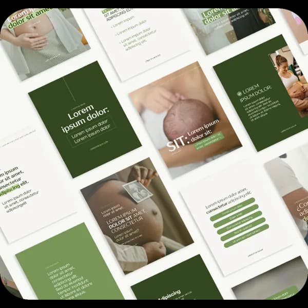 Ejemplo de templates Canva