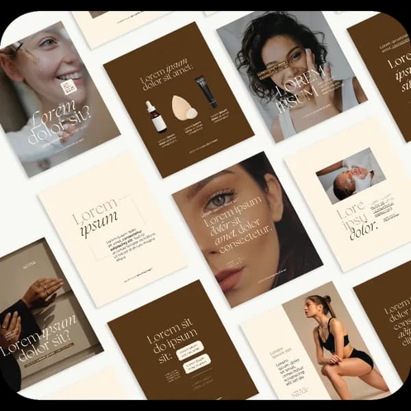 Ejemplo de templates Canva